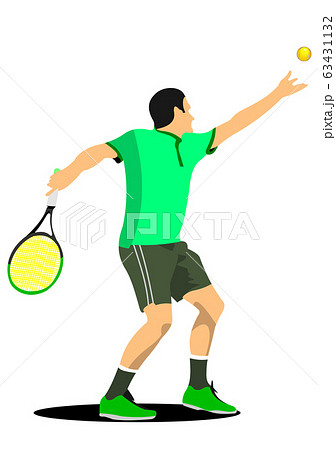 NW-0439-tennis player.eps 63431132