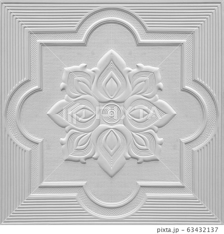 Patterns on the ceiling gypsum sheets of white Patterns on the ceiling gypsum sheets of white 63432137