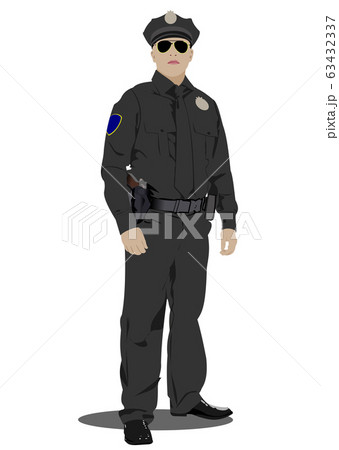 Policeman. Vector illustration Policeman. Vector illustration 63432337