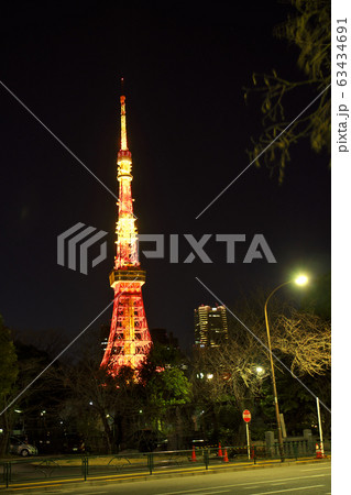 東京タワー〈夜景〉 東京タワー〈夜景〉 63434691