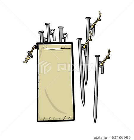 キャンプ用品　ペグ 63436990