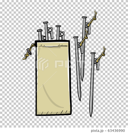 Camping equipment pegs 63436990