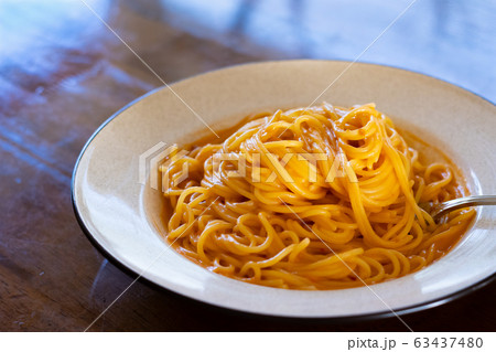 トマトクリームソースのパスタ 63437480