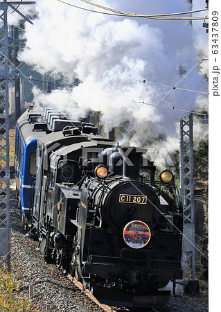 ＳＬ大樹　単独けん引　C11207 63437809