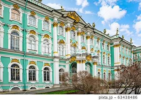 Winter Palace and Hermitage Museum. Saint Winter Palace and Hermitage Museum. Saint 63438486