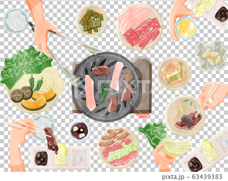 Barbecue Party Stock Illustration