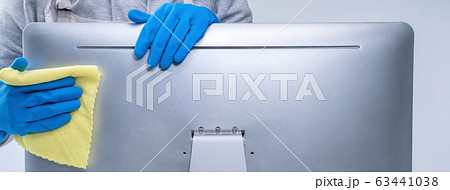 掃除 クリーニング 清掃中 63441038