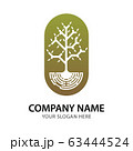 Abstract branch and tree logo for company vector 63444524