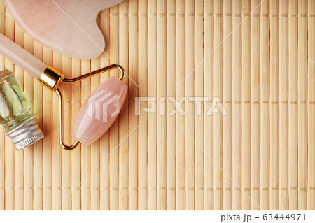 A set of tools for face Massage technique Gua Sha 63444971