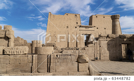 Edfu is the site of the Ptolemaic Temple of Horus Edfu is the site of the Ptolemaic Temple of Horus 63448782