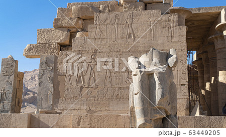 The Ramesseum is the memorial temple or mortuary The Ramesseum is the memorial temple or mortuary 63449205