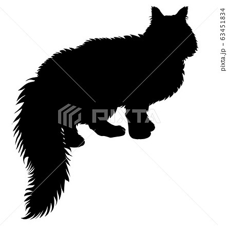 【猫シルエット】フォレストキャット・メインクーン・ラグドール・ペルシャ・サイベリアン・ヒゲなし8 【猫シルエット】フォレストキャット・メインクーン・ラグドール・ペルシャ・サイベリアン・ヒゲなし8 63451834