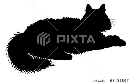 【猫シルエット】フォレストキャット・メインクーン・ラグドール・ペルシャ・サイベリアン・ヒゲあり5 【猫シルエット】フォレストキャット・メインクーン・ラグドール・ペルシャ・サイベリアン・ヒゲあり5 63451847