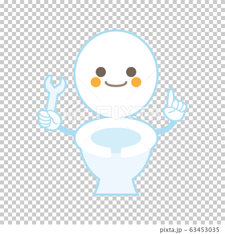トイレキャラクター修理 63453035