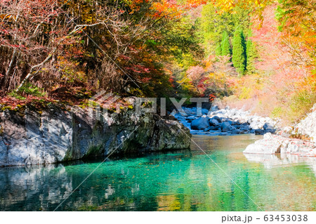 阿寺渓谷（秋） 63453038