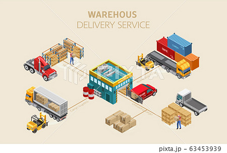 Chart of work of storage facility 63453939