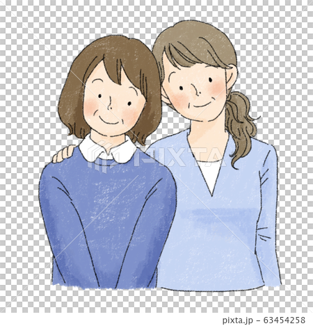 カップル　同性　女性　LGBTQ（中年） 63454258