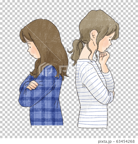 カップル 同性 女性 LGBTQ(悩む) カップル 同性 女性 LGBTQ(悩む) 63454268