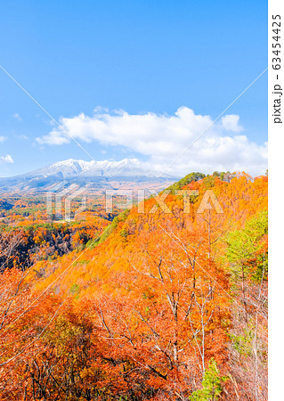 九蔵峠から望む秋の御嶽山 九蔵峠から望む秋の御嶽山 63454425
