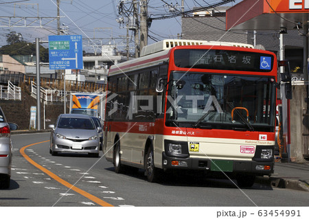 箱根登山バス（早川駅前）の写真素材 [63454991] - PIXTA