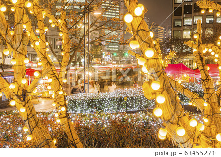 Christmas decoration street scenes in Korea 002 63455271