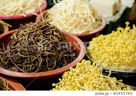 Close-up of Agricultural and Marine Products 085 63455765