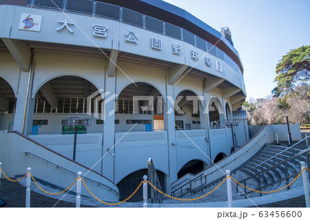 野球場外観 大宮公園 さいたま市 野球場外観 大宮公園 さいたま市 63456600