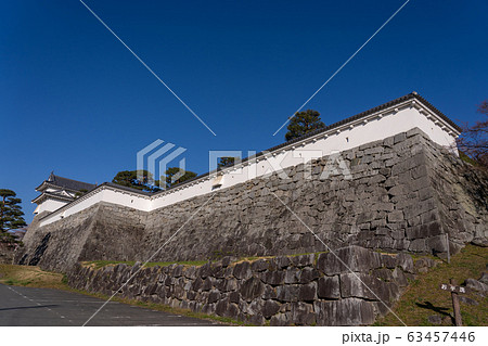 福島県 二本松城 三の丸高石垣 福島県 二本松城 三の丸高石垣 63457446