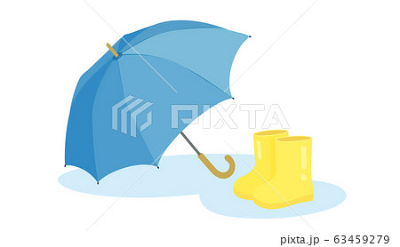 傘と長靴 傘と長靴 63459279