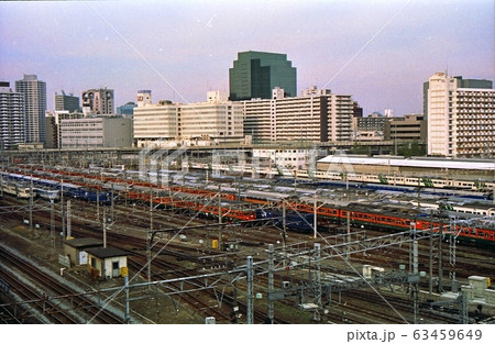 平成10年撮影　開業した高輪ゲートウェイ駅の20年前の田町電車区時代の写真 63459649