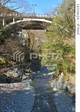 奥多摩散歩：日原川に架かる氷川大橋 63460281