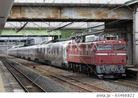 回送中のカシオペア車両(盛岡駅) 回送中のカシオペア車両(盛岡駅) 63466822