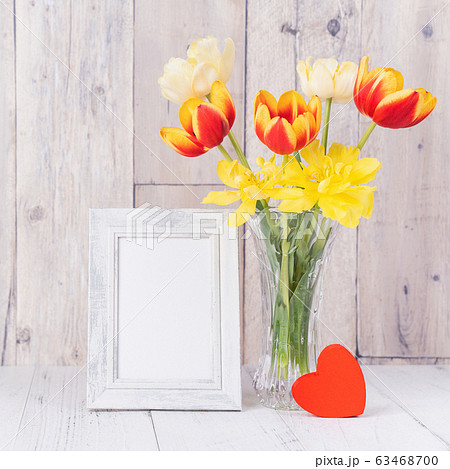 チューリップ ﾁｭｰﾘｯﾌﾟ フォトフレーム 63468700