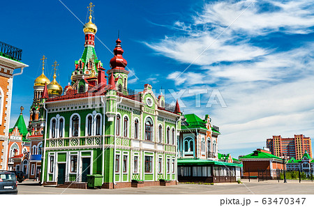 The Arkhangelsk Sloboda in Yoshkar-Ola, Russia The Arkhangelsk Sloboda in Yoshkar-Ola, Russia 63470347