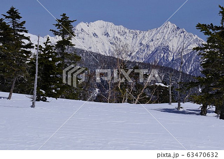 Mt.乗鞍スノーリゾートからの穂高連峰 Mt.乗鞍スノーリゾートからの穂高連峰 63470632