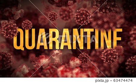 Coronavirus in world. Novel coronavirus 2019-nCoV . Concept of coronavirus quarantine. Pandemic Novel Coronavirus outbreak covid-19 2019-nCoV. 3D render. 63474474