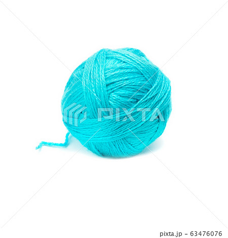 Ball of thread Isolated on white background. 63476076