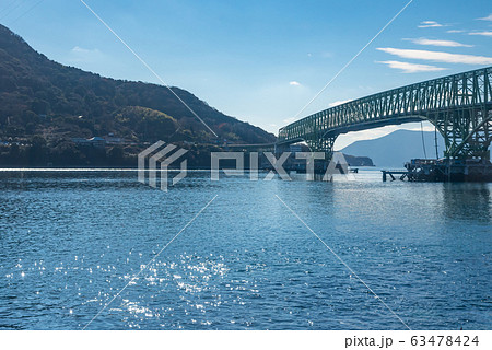 大島大橋　大畠瀬戸の渦潮　山口県　柳井市 63478424
