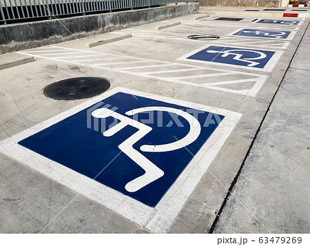 International handicapped (wheelchair) or Disabled 63479269