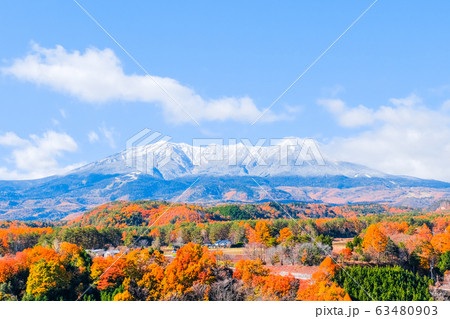 九蔵峠から望む秋の御嶽山 九蔵峠から望む秋の御嶽山 63480903