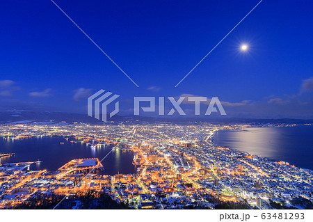 北海道_絶景の函館冬夜景 63481293