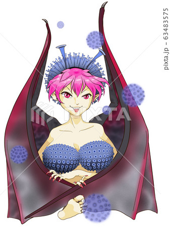 ウイルス嬢 63483575