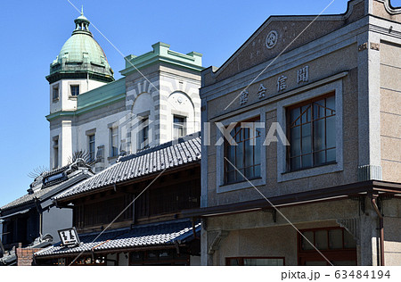街風景　初春の川越　 63484194