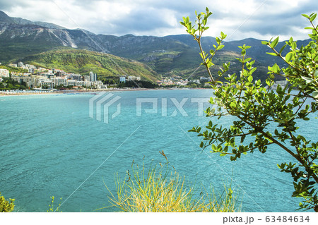View of a beautiful bay with boarding houses and View of a beautiful bay with boarding houses and 63484634