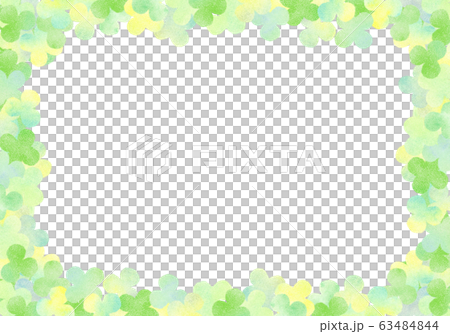 Pastel clover frame 63484844