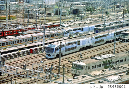 平成10年撮影　開業した高輪ゲートウェイ駅の20年前の田町電車区時代の写真 63486001