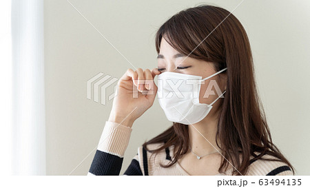 マスク　女性 63494135