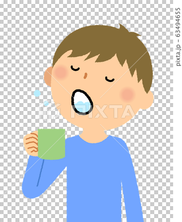 男の子 うがい 男の子 うがい 63494655