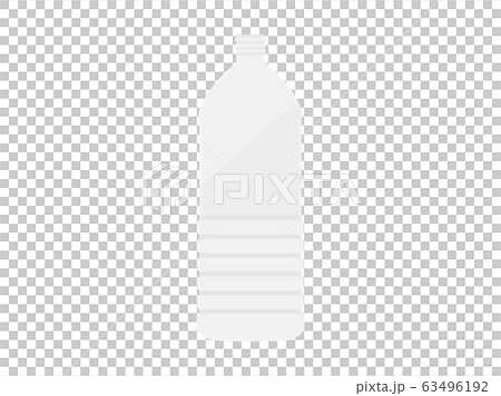 空のペットボトルのイラスト 空のペットボトルのイラスト 63496192