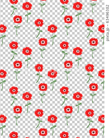 Anemone pattern background Anemone pattern background 63496382